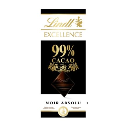 شکلات تلخ lindt (لینت) 99 درصد