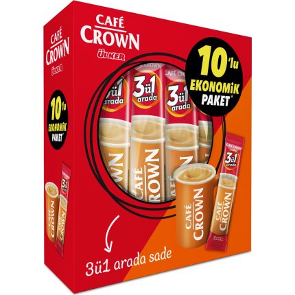 کافی میکس Ulker Cafe Crown (اولکر کافه کرون) 3 در ۱ 10 تایی