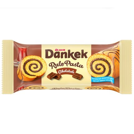 کیک رولتی dankek (دانکیک) شکلاتی