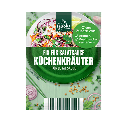 ادویه سس سالاد گوستو Le gusto مدل küchenkräuter