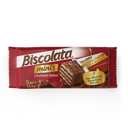 ویفر مینیس شیرین مینی biskolata(بیسکولاتا)