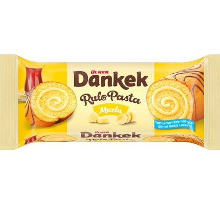 کیک رولتی dankek (دانکیک) موزی